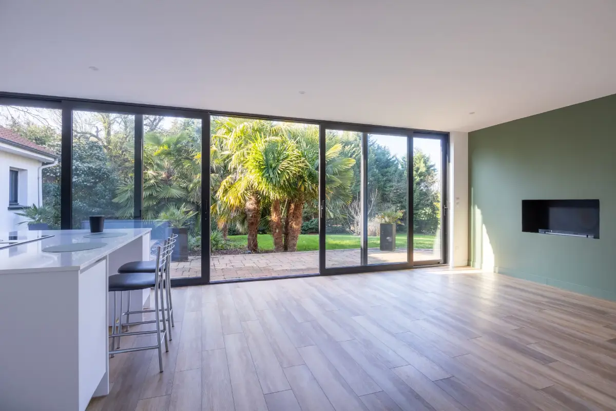 Extension bois réalisée par HOME INSTAL à Lille